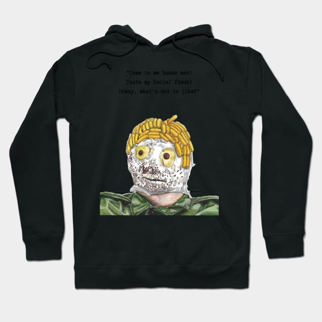 Bob Mortimer, Taskmaster, "Come to me human man!" Hoodie by DoodlerLoodles